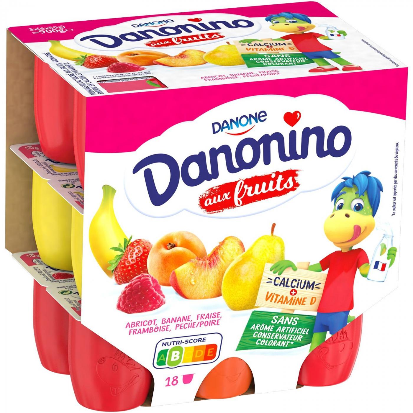 Damonino Peach Apricot Danone 4 x 50 g